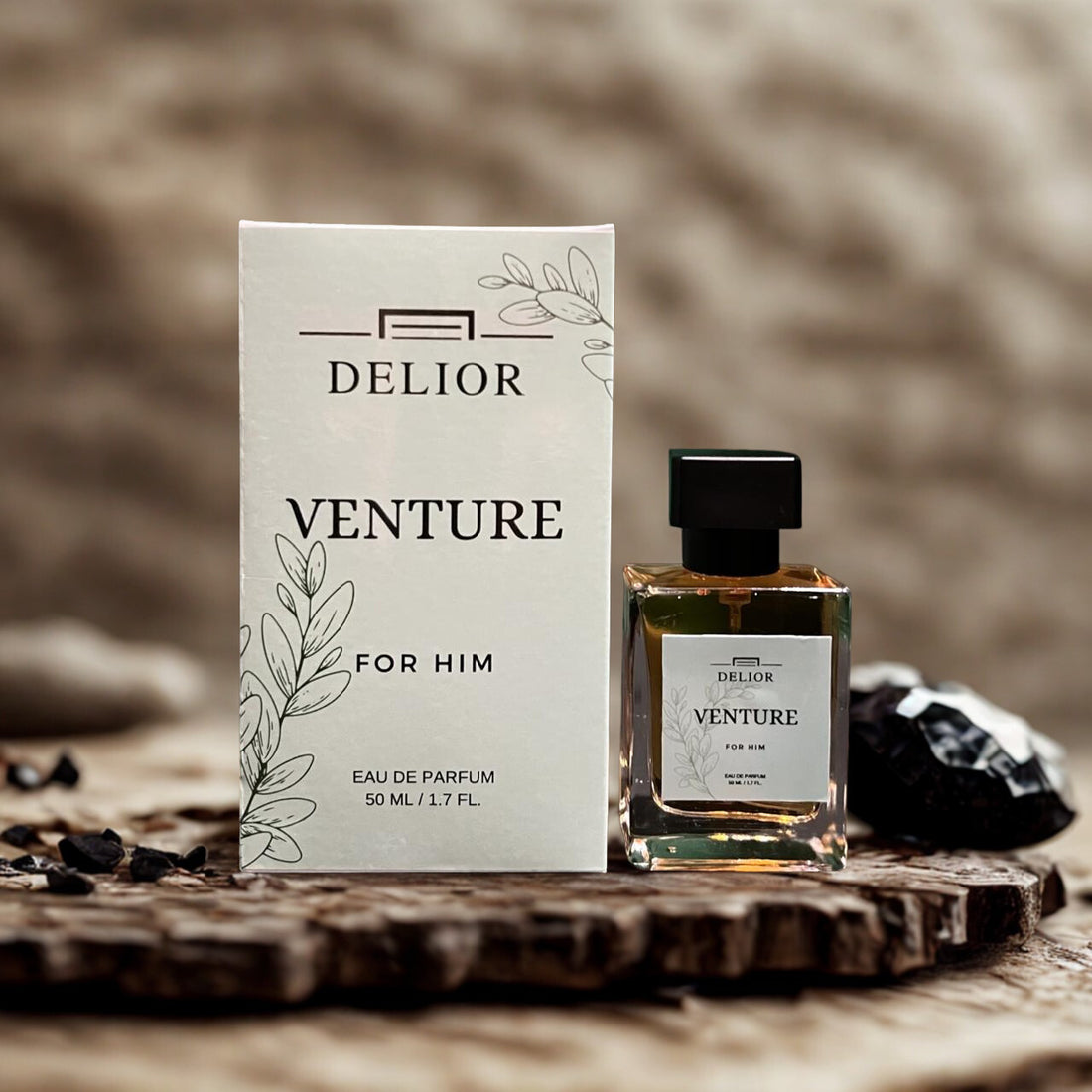 Delior Venture Perfume 50ml – long lasting bold fragrance for men in Pakistan