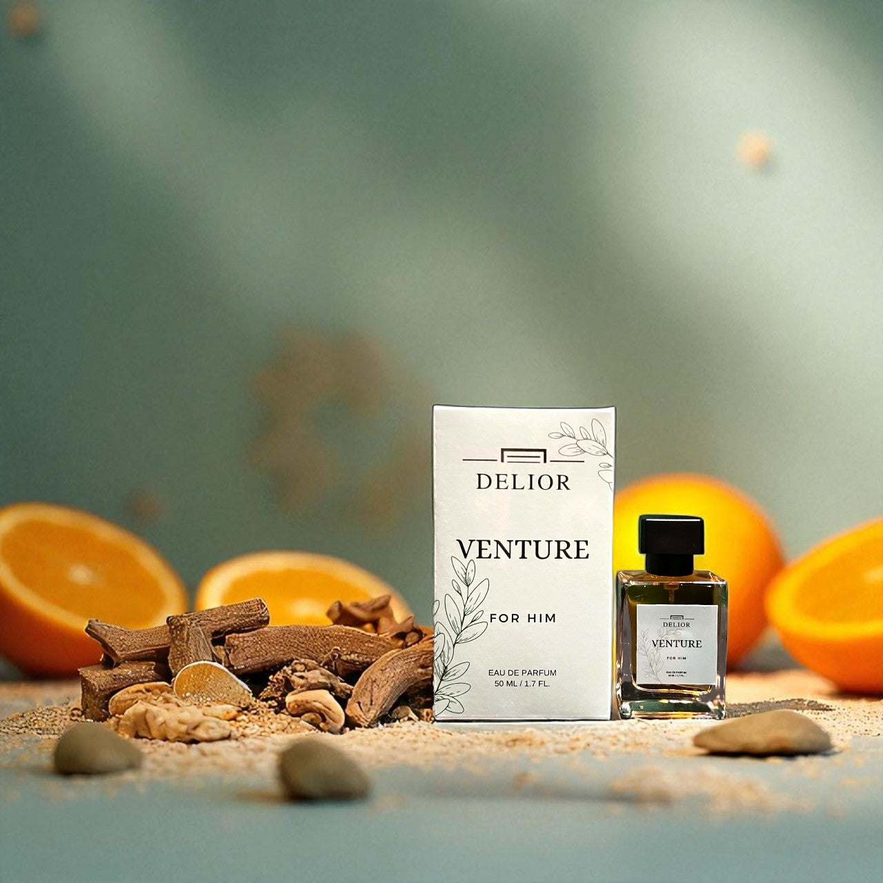 Delior Venture Perfume 50ml – long lasting bold fragrance for men in Pakistan